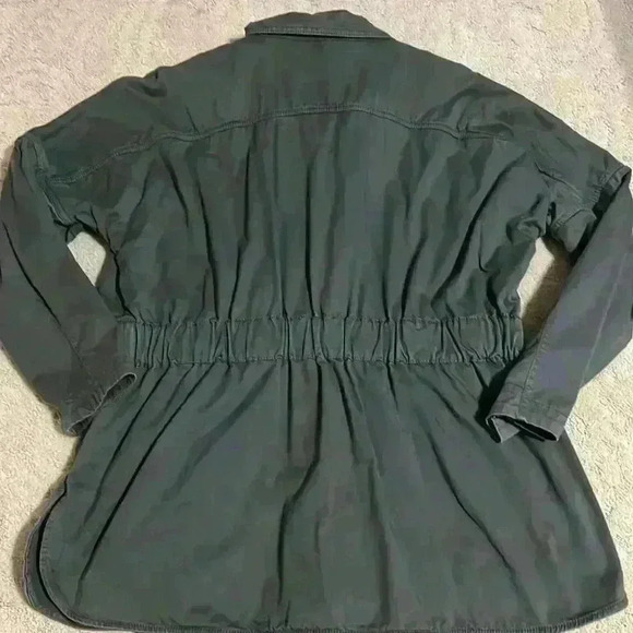 Athleta x Derek Lam Greenwich Utility Jacket size Medium army green - Picture 9 of 10